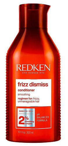 Кондиционер смягчающий для дисциплины всех типов непослушных волос - Redken Frizz Dismiss Conditioner