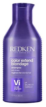 Шампунь нейтрализующий для поддержания холодных оттенков блонд - Redken Color Extend Blondage Shampoo
