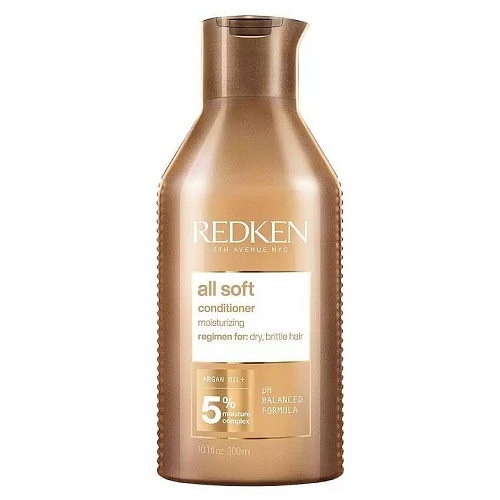 Кондиционер с аргановым маслом для сухих и ломких волос - Redken All Soft Conditioner