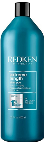 Шампунь для укрепления волос по длине - Redken Extreme Length Shampoo